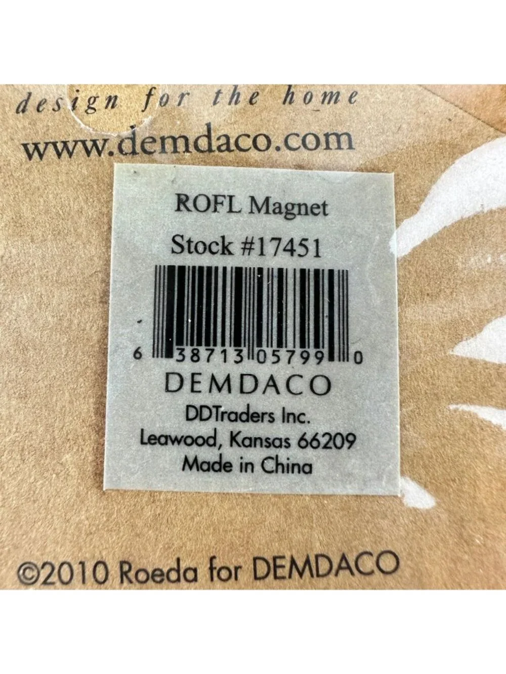 Demdaco Embellish Your Story by Roeda Magnet 